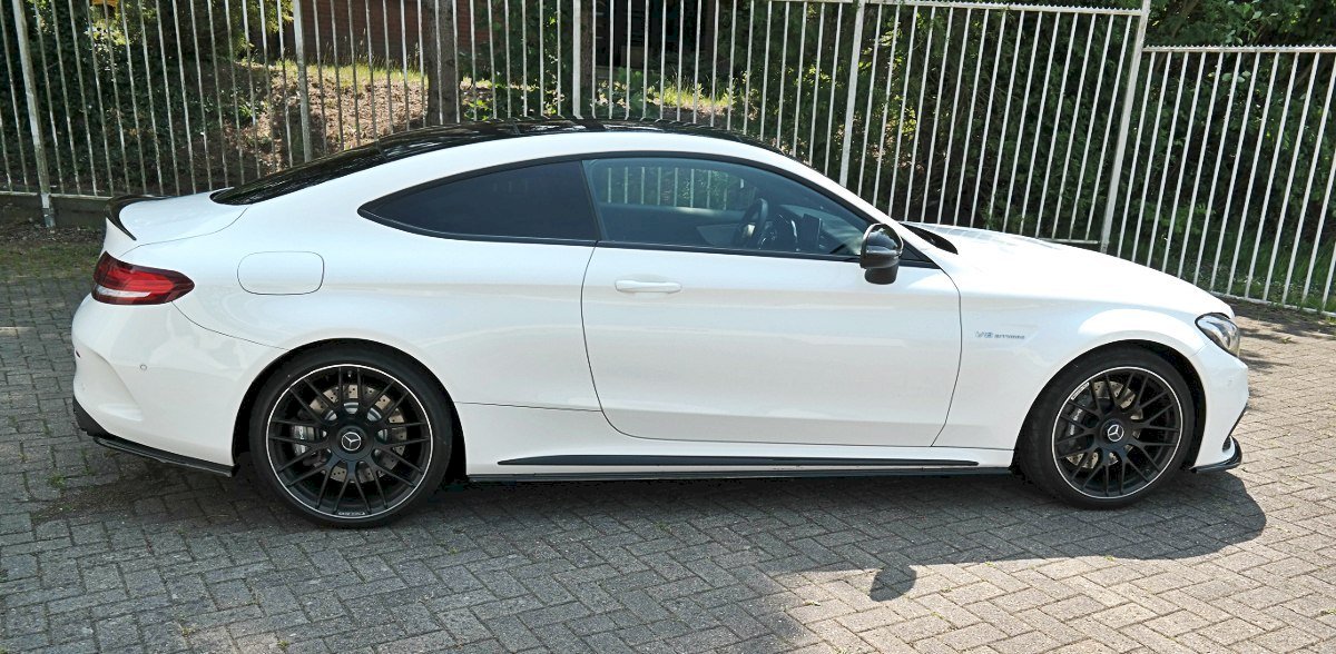 Side Skirts Splitters Mercedes C 205 63 Amg Coupe (2016-2018)