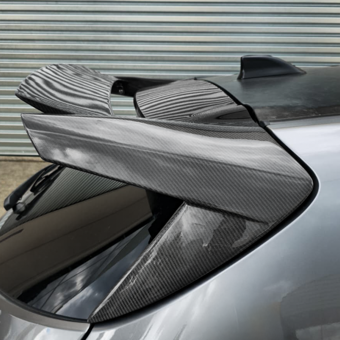 Toyota Corolla GR VRS1 Type Rear Spoiler With Adjustable Blade - Carbonetics