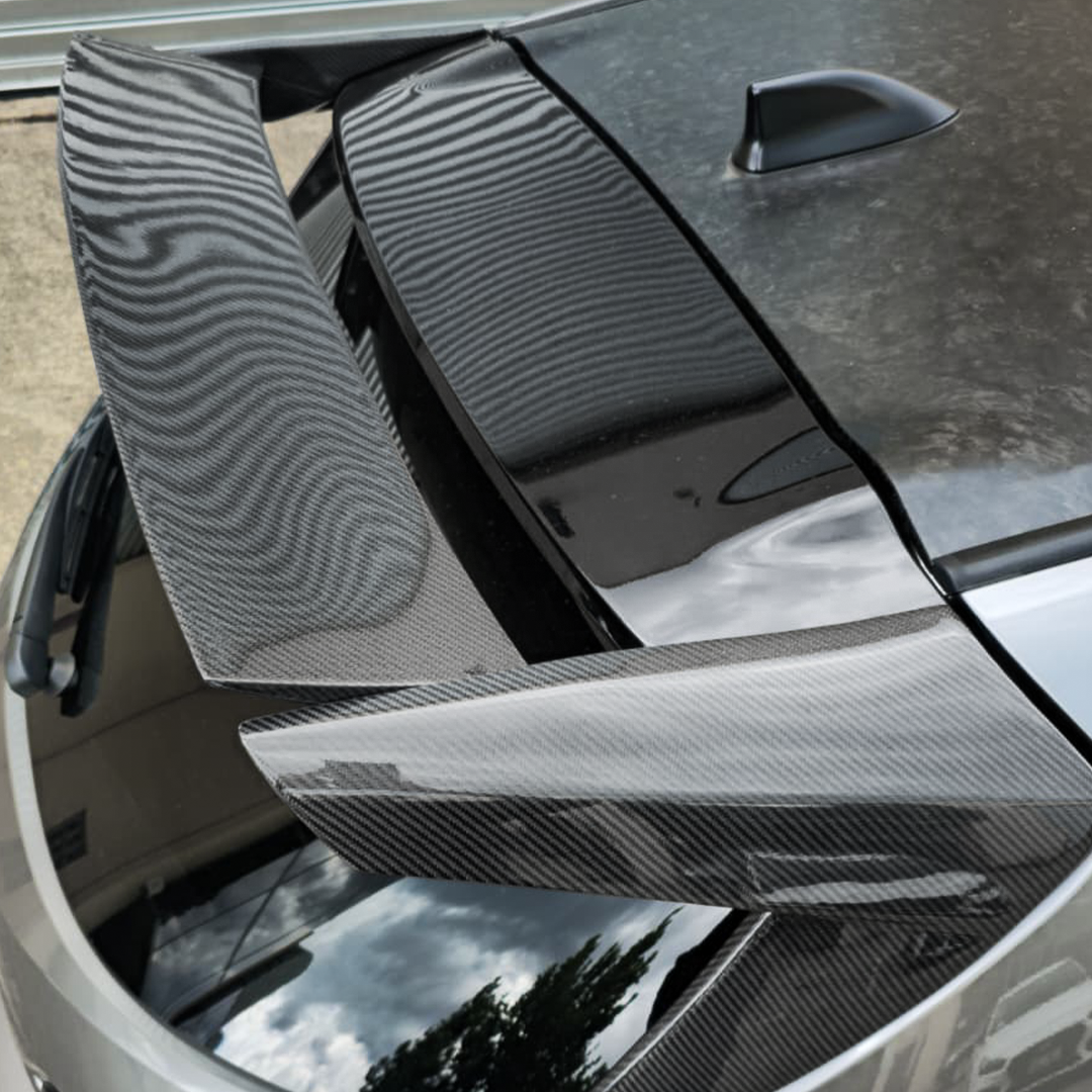 Toyota Corolla GR VRS1 Type Rear Spoiler With Adjustable Blade - Carbonetics