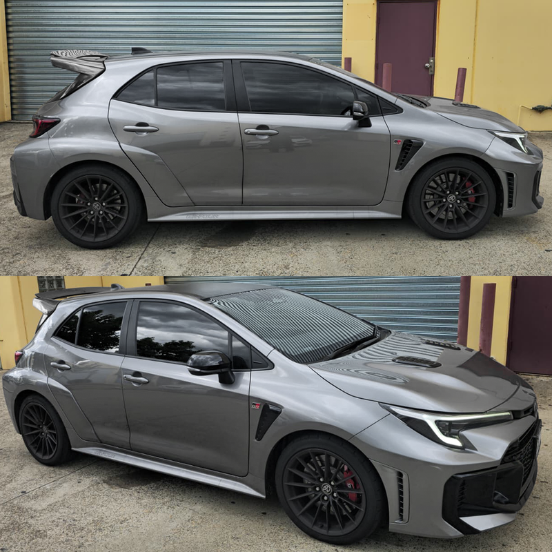 Toyota Corolla GR VRS1 Type Rear Spoiler With Adjustable Blade - Carbonetics