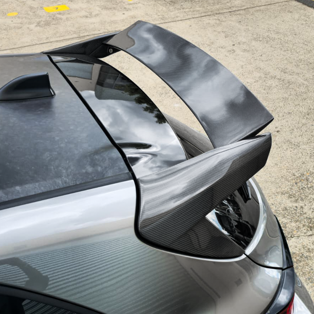 Toyota Corolla GR VRS1 Type Rear Spoiler With Adjustable Blade - Carbonetics