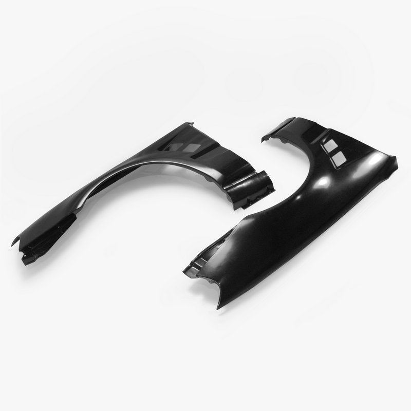 B-M34-FF-GTR Nissan Stagea GTR vented front fenders, alternate view