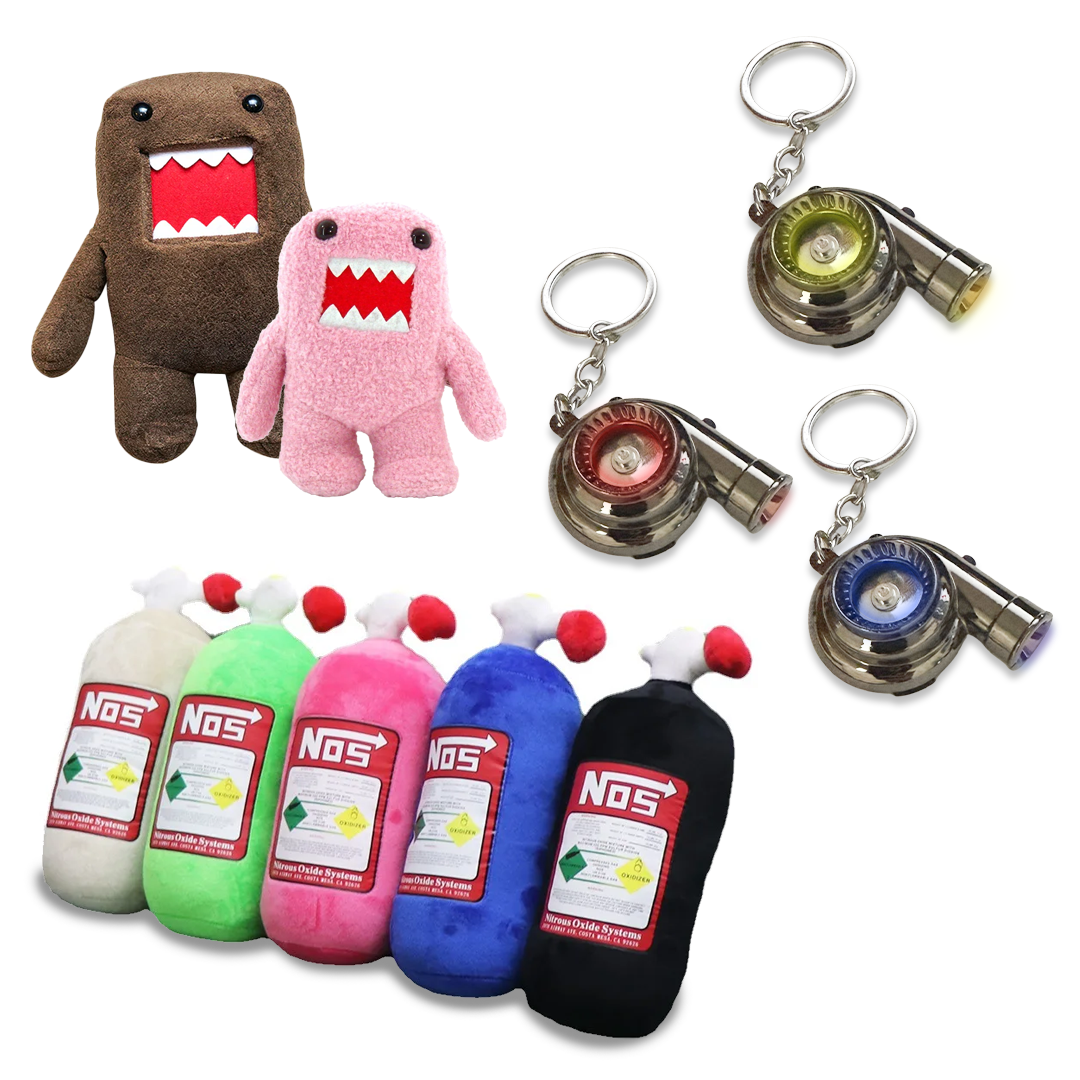 Xmas Gift 1: Light Up Turbo Key Ring Or Plushie