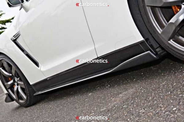 08-16 R35 Gtr Varis Style Side Skirt Under Board