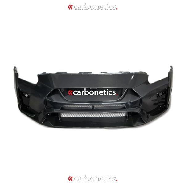 17- R35 Gtr Varis 19Ver Magnum Opus Style Front Bumper Ver3 W. Carbon Drl Cover