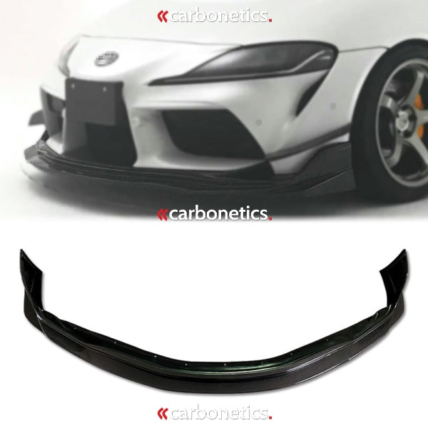 19- A90 Supra Gr Varis Arising-I Style Front Spoiler