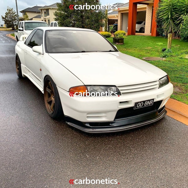  EPR Carbon Fiber for Nissan Skyline R32 GTR TBO Style Front  Bumper Bottom Lip (Will fit on Standard GTR Front Bumper only) : Automotive