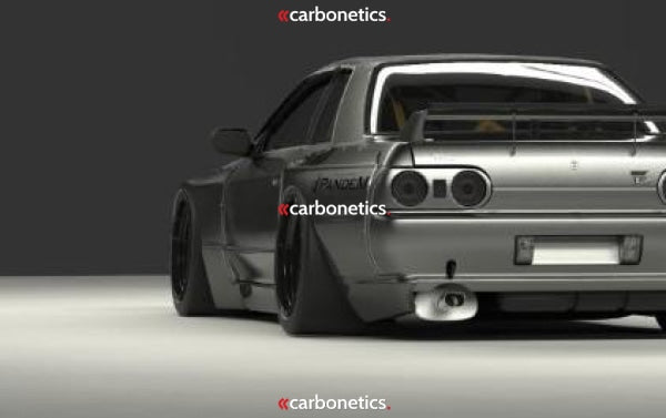 1989-1994 Nissan Skyline R32 Gtr Pandem Style Rear Bumper Spats Accessories