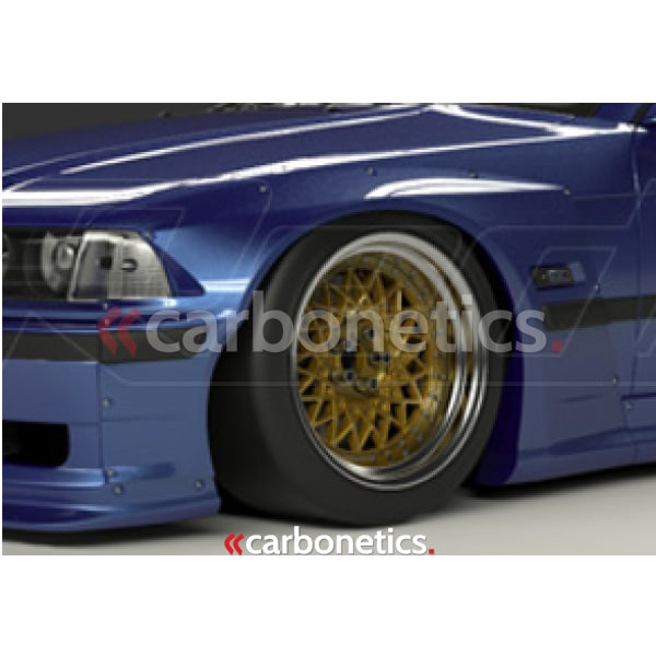 1992-1999 Bmw E36 M3 Coupe Gdy Pdm Front Over Fener Flares Accessories
