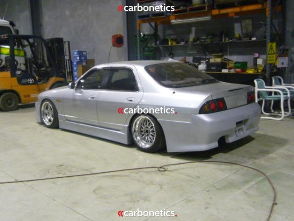 1995-1998 Nissan Skyline R33 Gts 4D Fk Style Rear Bumper