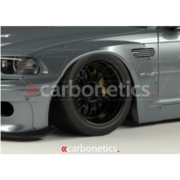 1998-2005 Bmw E46 3 Series & M3 Coupe Gdy Pdm +20Mm Front Over Fender Flares Accessories