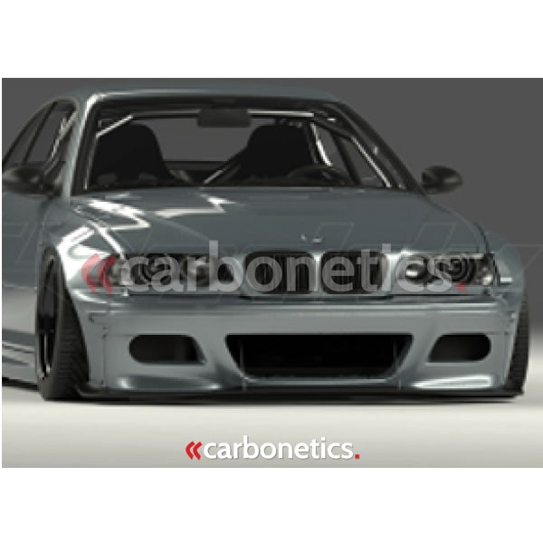 1998-2005 Bmw E46 M3 Coupe Gdy Pdm Front Lip W/ Rods Accessories