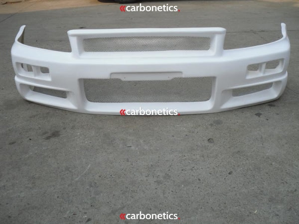 1999-2002 Nissan Skyline R34 Gtr Ns Front Bumper W/o Lip Accessories