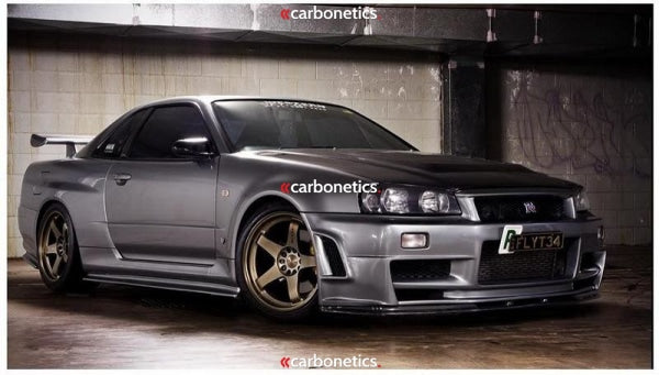 1999-2002 Nissan Skyline R34 Gtr Ns Side Skirt Underboard Accessories