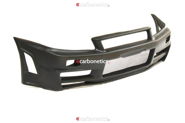 1999-2002 Nissan Skyline R34 Gtr Z-Tune Style Front Bumper Accessories