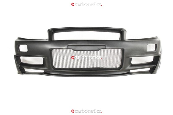 1999-2002 Nissan Skyline R34 Gtr Z-Tune Style Front Bumper Accessories