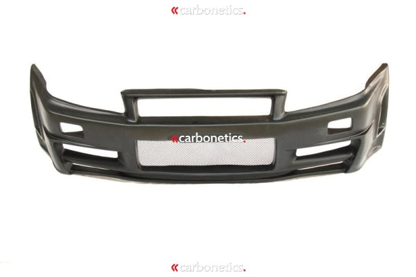 1999-2002 Nissan Skyline R34 Gtr Z-Tune Style Front Bumper Accessories