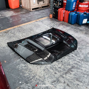 RS3 GT RS1 Vented Hood with Tempered Glass Centre
