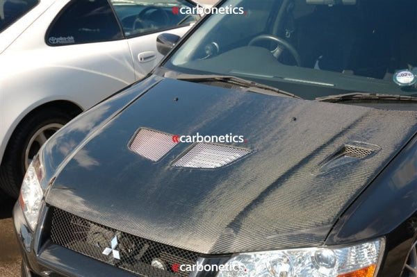 2001-2002 Mitsubishi Evolution 7 Oem Style Hood Accessories