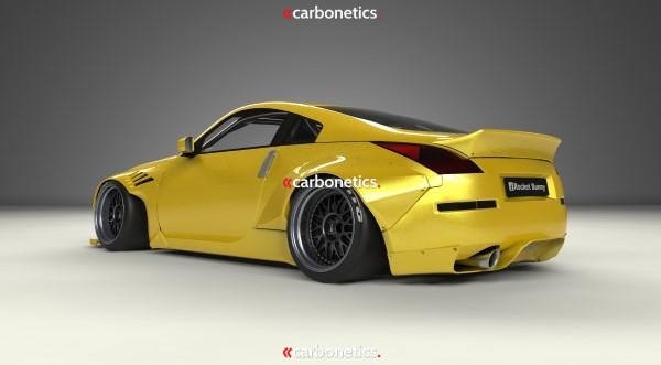 2002-2005 Nissan 350Z Z33 Rb V2 Rear Trunk Spoiler Accessories