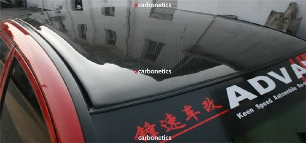2003-2007 Mitsubishi Evo 8-9 Carbon Roof Skin W/o Sun Shark Fin Accessories