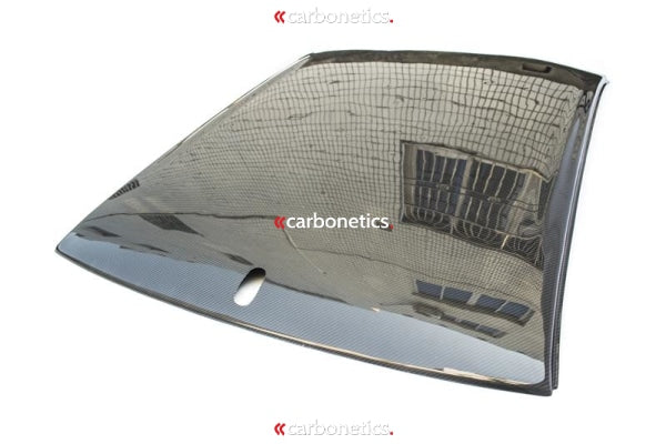 2003-2007 Mitsubishi Evo 8-9 Carbon Roof Skin W/o Sun Shark Fin Accessories