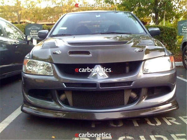 2003-2007 Mitsubishi Lancer Evolution 8-9 C-West Style Hood Accessories