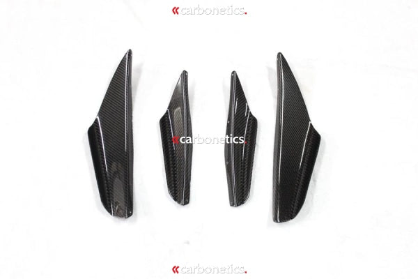 2004-2005 Suabru Impreza Wrx 8Th Gda Front Bumper Canard (4Pcs) Accessories