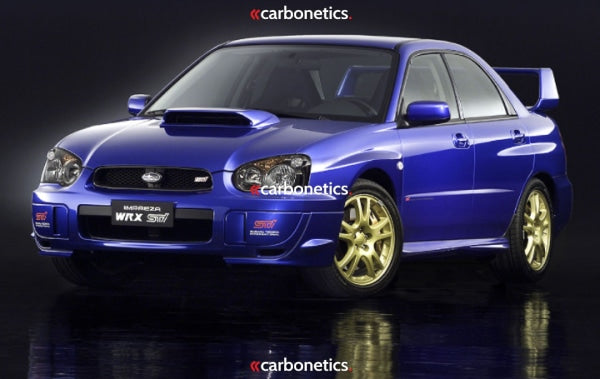 2004-2005 Subaru Impreza Wrx/sti 8Th Oem Style Hood W/ Scoop Accessories