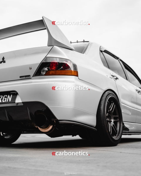 2006-2007 Mitsubishi Evolution 9 Jdm Rear Bumper Damd Style Extensions Accessories