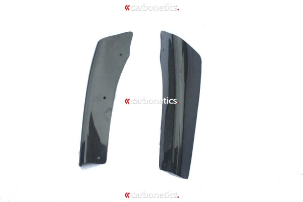 2006-2007 Mitsubishi Evolution 9 Jdm Vs Rear Bumper Side Fins Accessories