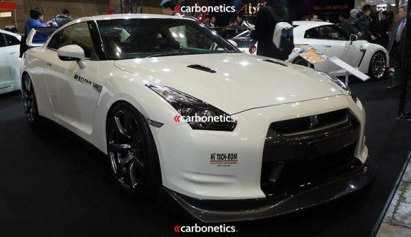 2008-2010 Nissan R35 Gtr Cba Amuse Style Front Lip Diffuser Accessories