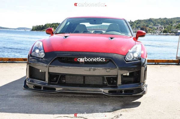 2008-2010 Nissan R35 Gtr Cba Auto-Select Front Lip W/ Undertray Accessories