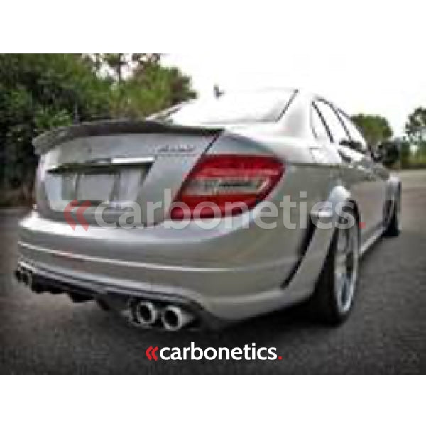 2008-2011 Mercedes Benz W204 C74 Style Rear Diffuser Accessories