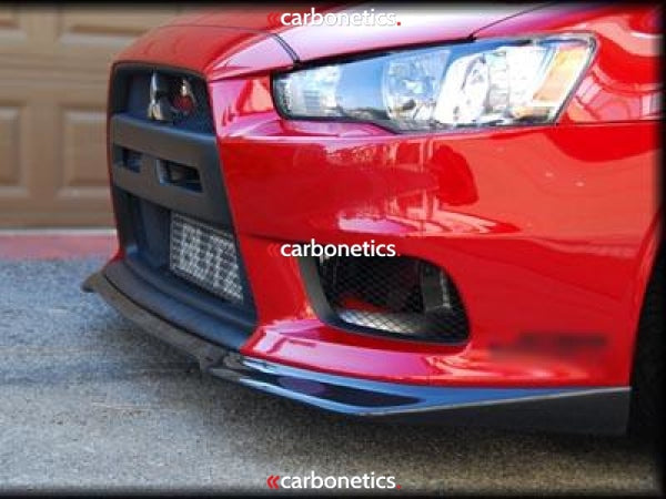 2008-2012 Mitsubishi Lancer Evolution Evo X Ra Front Lip Accessories