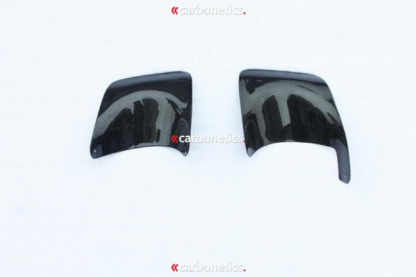 2008-2012 Mitsubishi Lancer Evolution Evo X Rear Bumper Vs Exhuast Heat Shield (2Pcs) Accessories