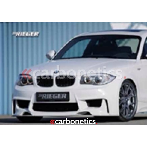 2008-2013 Bmw 1 Series E82 E87 E88 Rieger 1M Style Front Lip Accessories