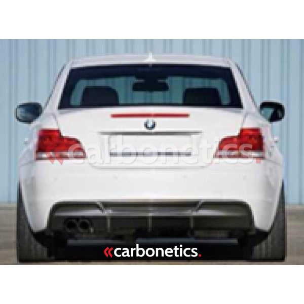 2008-2013 Bmw 1 Series E82 E87 E88 Rieger 1M Style Rear Bumper With Diffuser Accessories