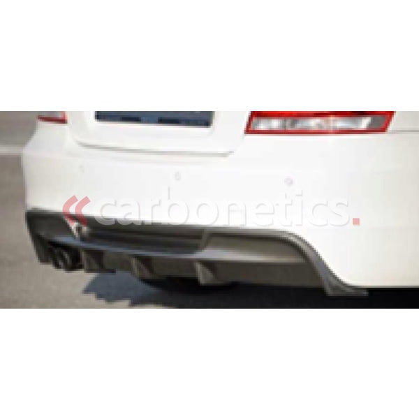 2008-2013 Bmw 1 Series E82 E87 E88 Rieger 1M Style Rear Diffuser (Only Fit M-Tech Bumper)