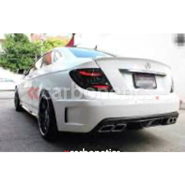 2008-2013 Mecedes Benz W204 C Class Sedan Prior Design Style Side Skirts Accessories