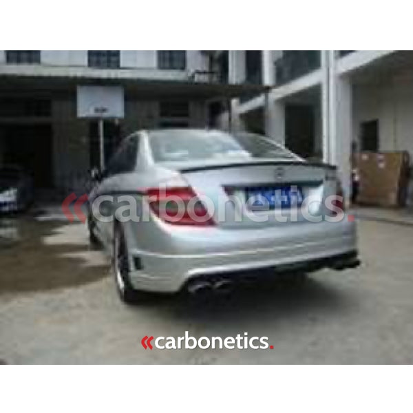 2008-2013 Mercedes Benz W204 C-Class Sedan Oem Style Trunk Spoiler Accessories