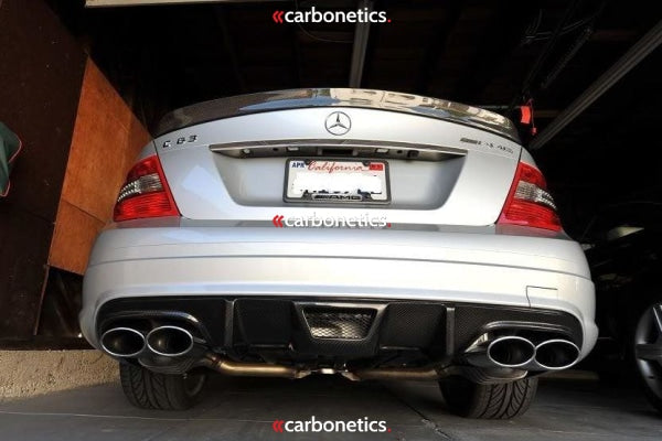 2008-2013 Mercedes Benz W204 C63 Sedan Vorsteiner Style Trunk Spoiler Accessories