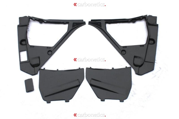 2008-2013 Nissan R35 Gtr Usdm Brake Fuild & Battery Cover Full Kits (5 Pcs) Accessories