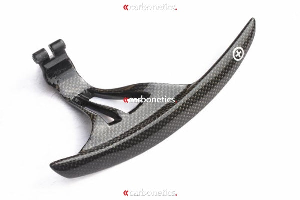 2008-2015 Nissan R35 Gtr Cba Dba Autotecknic Style Lenthened Shift Paddle 1 Pair (1*1 Carbon Fiber