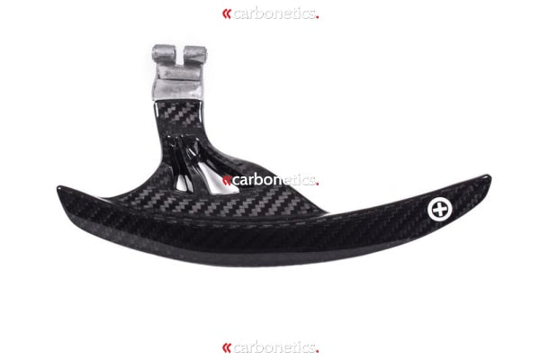 2008-2015 Nissan R35 Gtr Cba Dba Autotecknic Style Lenthened Shift Paddle 1 Pair (2*2 Carbon Fiber