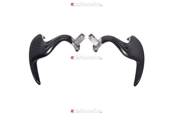 2008-2015 Nissan R35 Gtr Cba Dba Autotecknic Style Lenthened Shift Paddle 1 Pair (2*2 Carbon Fiber