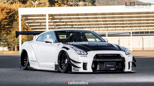 2008-2015 Nissan R35 Gtr Cba Dba Lb Performance Style Wide Fender Kit Accessories