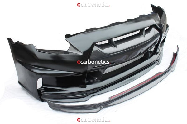 2008-2015 Nissan R35 Gtr Cba Dba Wald Style Front Bumper W/o Fog Light Accessories