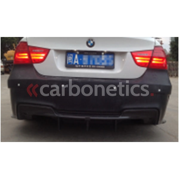 2009-2011 Bmw E90 Lci 3 Seris 1M-Style Rear Bumper W/ Diffuser Accessories