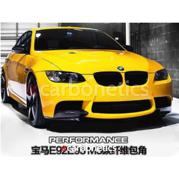 2009-2013 Bmw E92/e93 M3 Performance Style Front Lip 2 Pcs Accessories